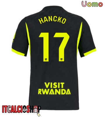 Atletico Madrid David Hancko #17 Seconda Maglia 2026-27 Manica Corta